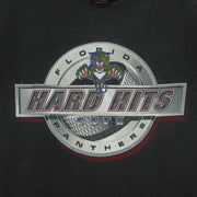 NHL - Florida Panthers Hard Hits Cafe Single Stitch T-Shirt 1990s Medium Vintage Retro Hockey