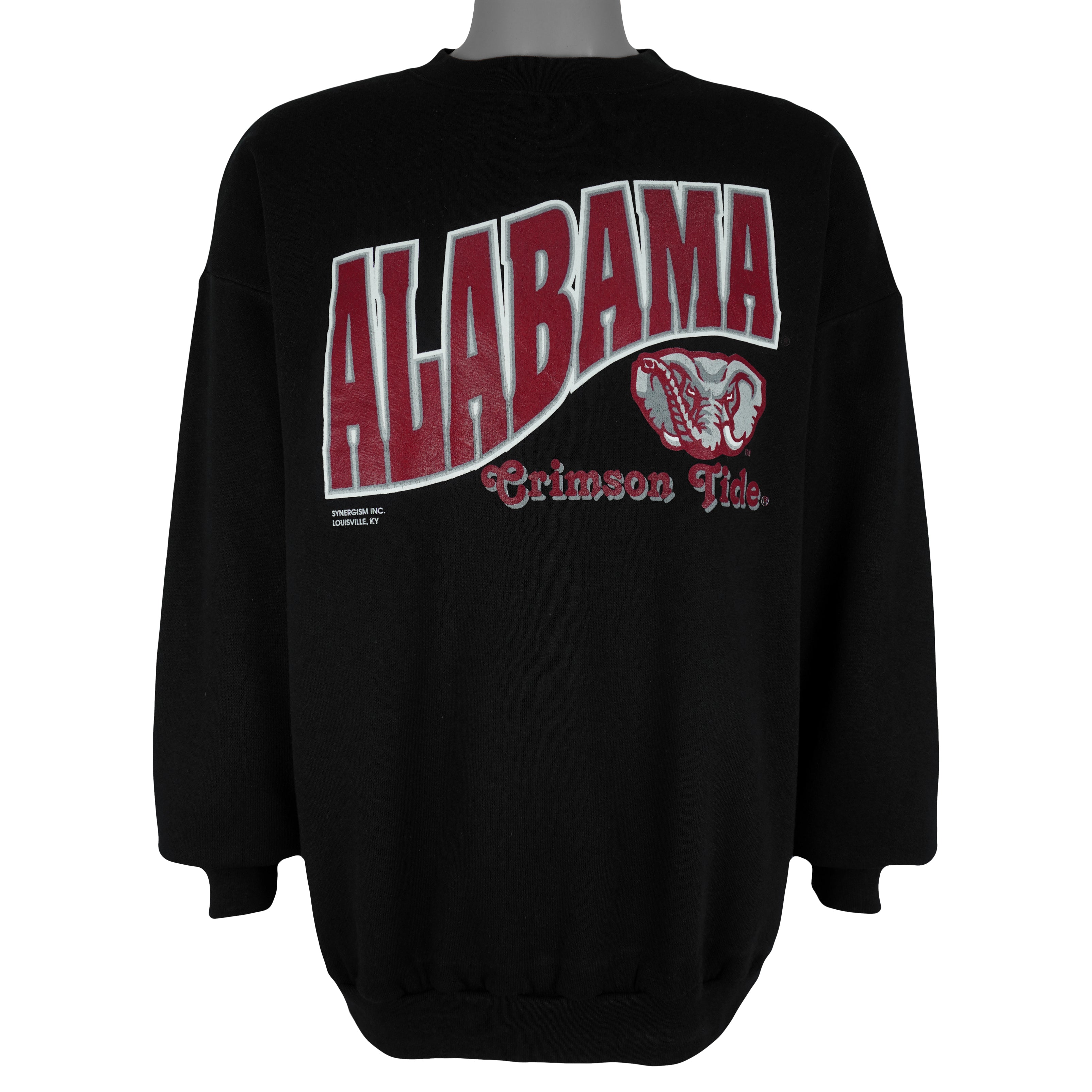 NCAA (Tultex) - Alabama Crimson Tide Crew Neck Sweatshirt 1990s X-Large Vintage Retro
