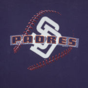 Starter - San Diego Padres T-Shirt 1999 Large Vintage Retro Baseball