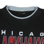 NHL (CGW) - Chicago Blackhawks Roll Up Sleeves 1990s Large Vintage Retro Hockey