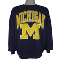 NCAA (Dodger) - Michigan Wolverines Crew Neck Sweatshirt 1990s Large Vintage Retro