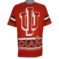 NCAA (Salem) - Red Indiana Hoosiers Single Stitch T-Shirt 1990s X-Large Vintage Retro