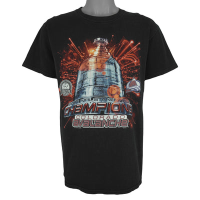 NHL (Delta) - Colorado Avalanche Stanley Cup T-Shirt 2001 Medium