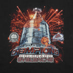 NHL (Delta) - Colorado Avalanche Stanley Cup T-Shirt 2001 Medium Vintage Retro Hockey