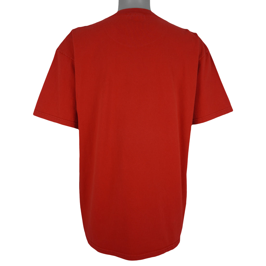 NFL (Nutmeg) - San Francisco 49ers Super Bowl Champs T-Shirt 1995 X-Large Vintage Retro Football