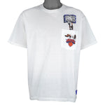 NBA (Nutmeg) - New York Knicks T-Shirt 1990s Large Vintage Retro Basketball