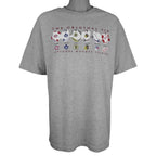 NHL (Waves) - Original Six Team T-Shirt 1990s X-Large Vintage Retro Hockey
