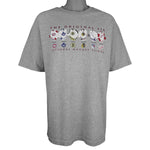NHL (Waves) - The Original Six Team T-Shirt 1990s X-Large