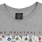 NHL (Waves) - Original Six Team T-Shirt 1990s X-Large Vintage Retro Hockey