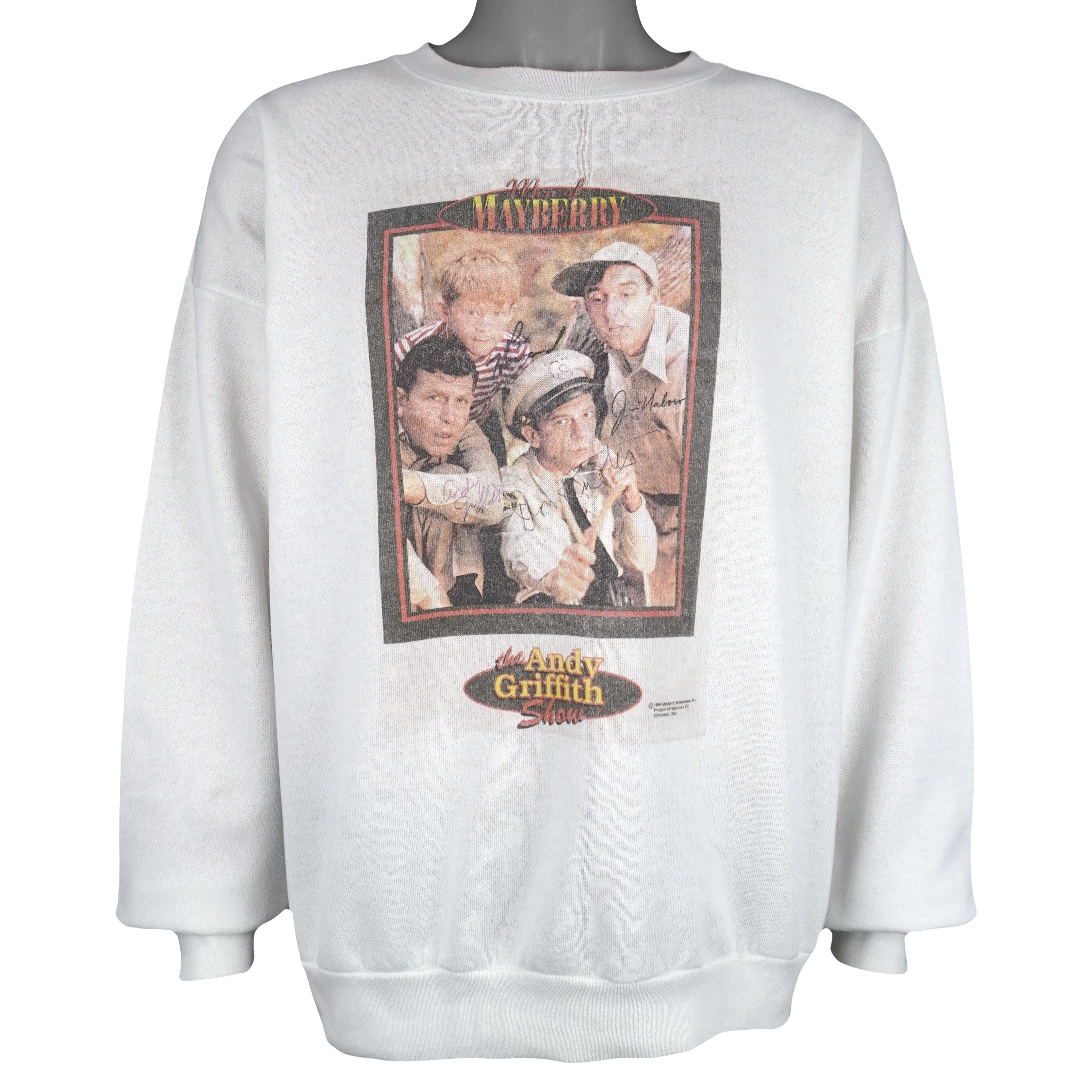 Vintage (Tultex) - The Andy Griffith Show Crew Neck Sweatshirt 1994 2X-Large Vintage Retro