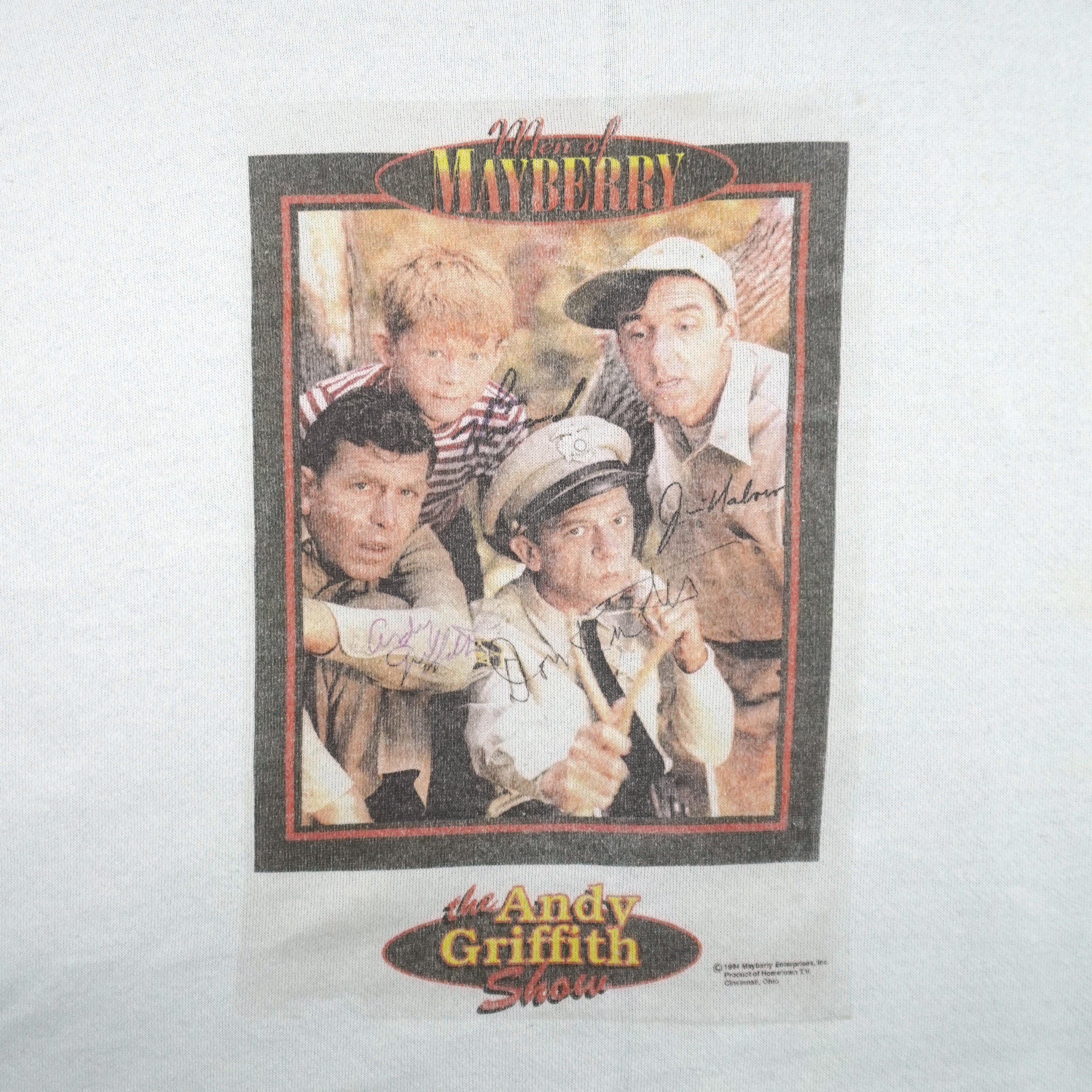 Vintage (Tultex) - The Andy Griffith Show Crew Neck Sweatshirt 1994 2X-Large Vintage Retro