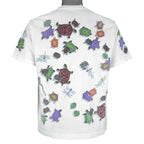 Vintage (Harborside) - Turtle & Dragonfly Animals Print T-Shirt 1990s Large Vintage Retro