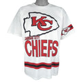 NFL (Salem) - Kansas City Chiefs Single Stitch T-Shirt 1993 Large Vintage Retro Football