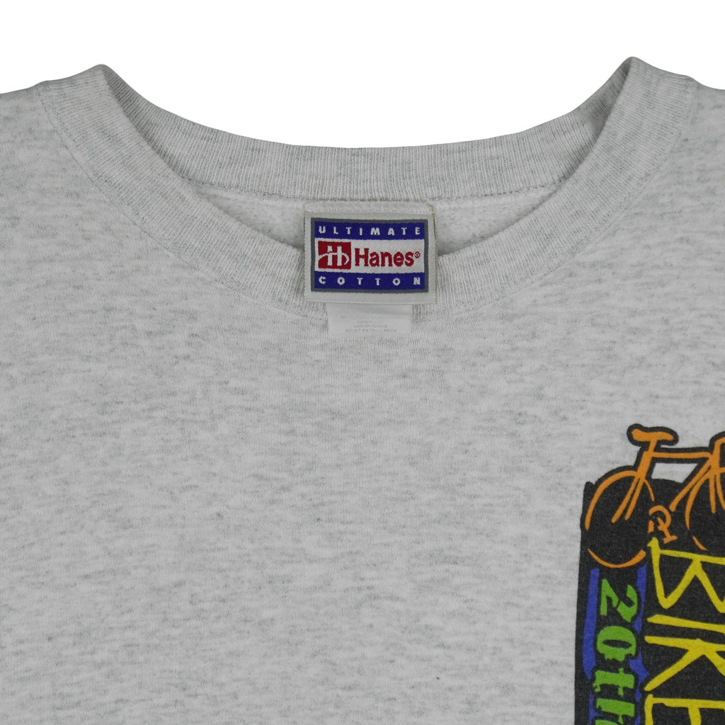 Vintage (Hanes) - Bike New York 20th Anniversary Sweatshirt 1997 X-Large Vintage Retro