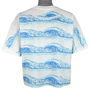 Vintage (White House) - Maui Beach Club All Over Print T-Shirt 1990s Medium/Large Vintage Retro