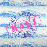 Vintage (White House) - Maui Beach Club All Over Print T-Shirt 1990s Medium/Large Vintage Retro