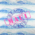 Vintage (White House) - Maui Beach Club All Over Print T-Shirt 1990s Medium/Large Vintage Retro