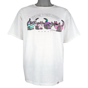 Vintage (Crazy Shirt) - Feline Fitness Center Hawaii Cats T-Shirt 1990s Large Vintage Retro