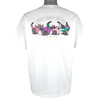 Vintage (Crazy Shirt) - Feline Fitness Center Hawaii Cats T-Shirt 1990s Large Vintage Retro