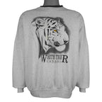 Vintage - White Tiger Canada Crew Neck Sweatshirt 1990s Large Vintage Retro