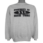 Vintage (Hanes) - Property Of Miami Tribe Crew Neck Sweatshirt 1990s Large Vintage Retro