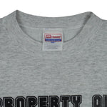 Vintage (Hanes) - Property Of Miami Tribe Crew Neck Sweatshirt 1990s Large Vintage Retro