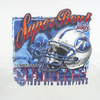 NFL (Logo Athletics) - Tennessee Titans Helmet AFC Champions T-Shirt 1999 2X-Large Vintage Retro Football