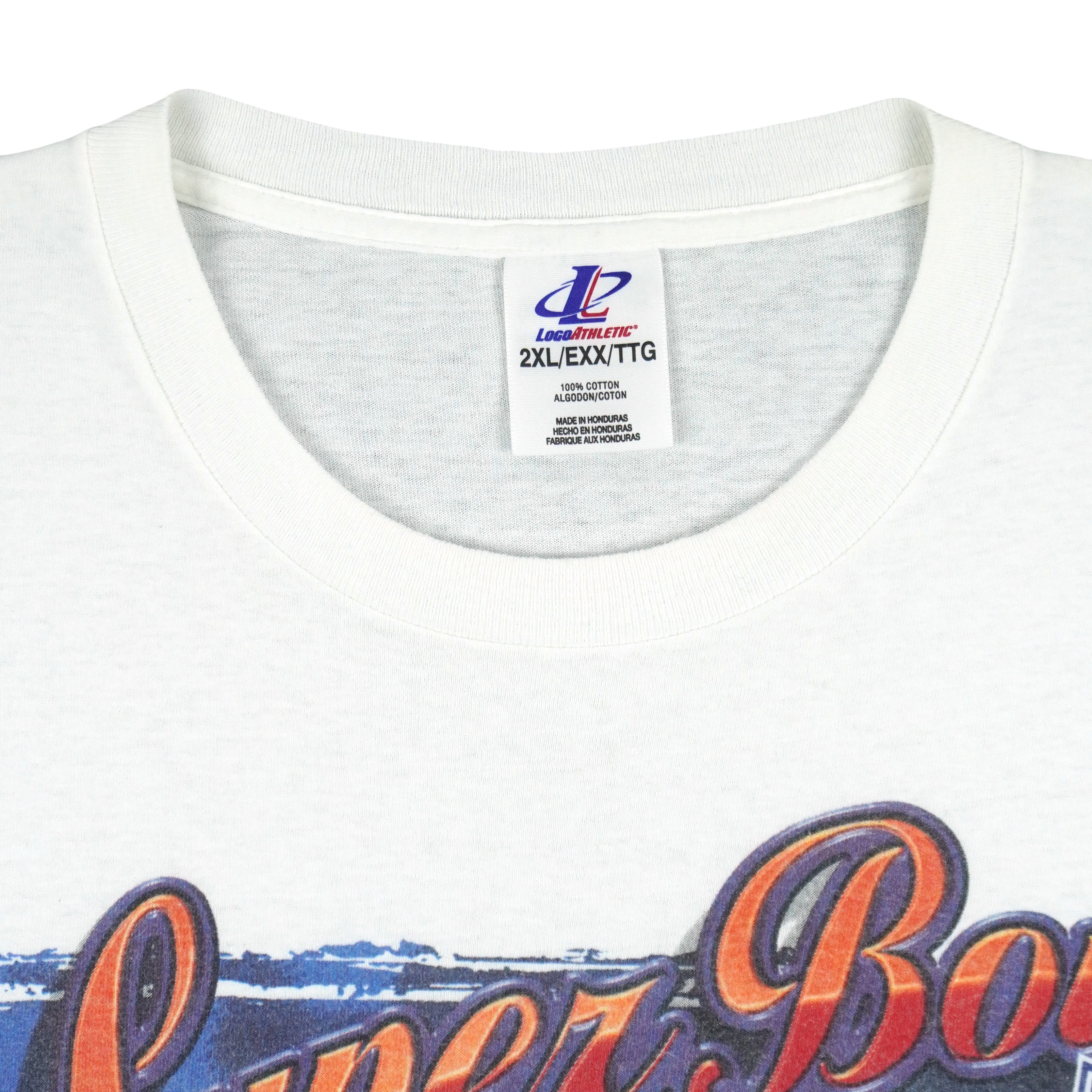 NFL (Logo Athletics) - Tennessee Titans Helmet AFC Champions T-Shirt 1999 2X-Large Vintage Retro Football