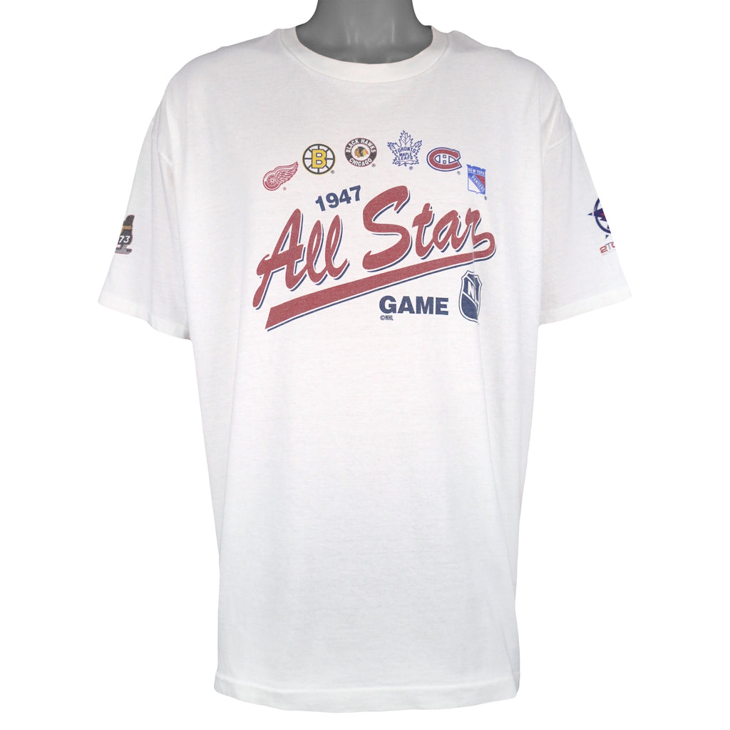 NHL (Roots) - 2Toronto NHL Team All-Star Game T-Shirt 1990s X-Large Vintage Retro Hockey