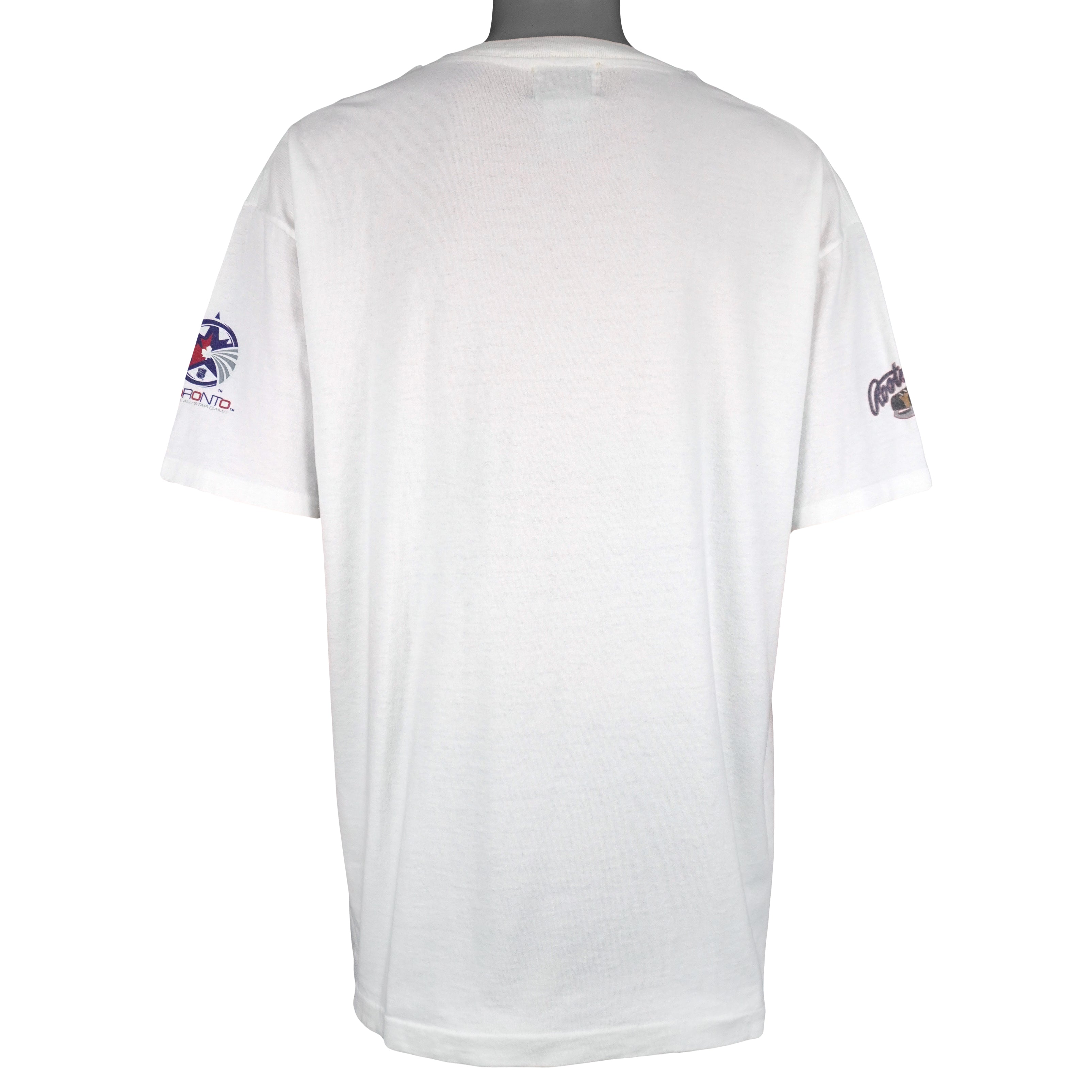 NHL (Roots) - 2Toronto NHL Team All-Star Game T-Shirt 1990s X-Large Vintage Retro Hockey