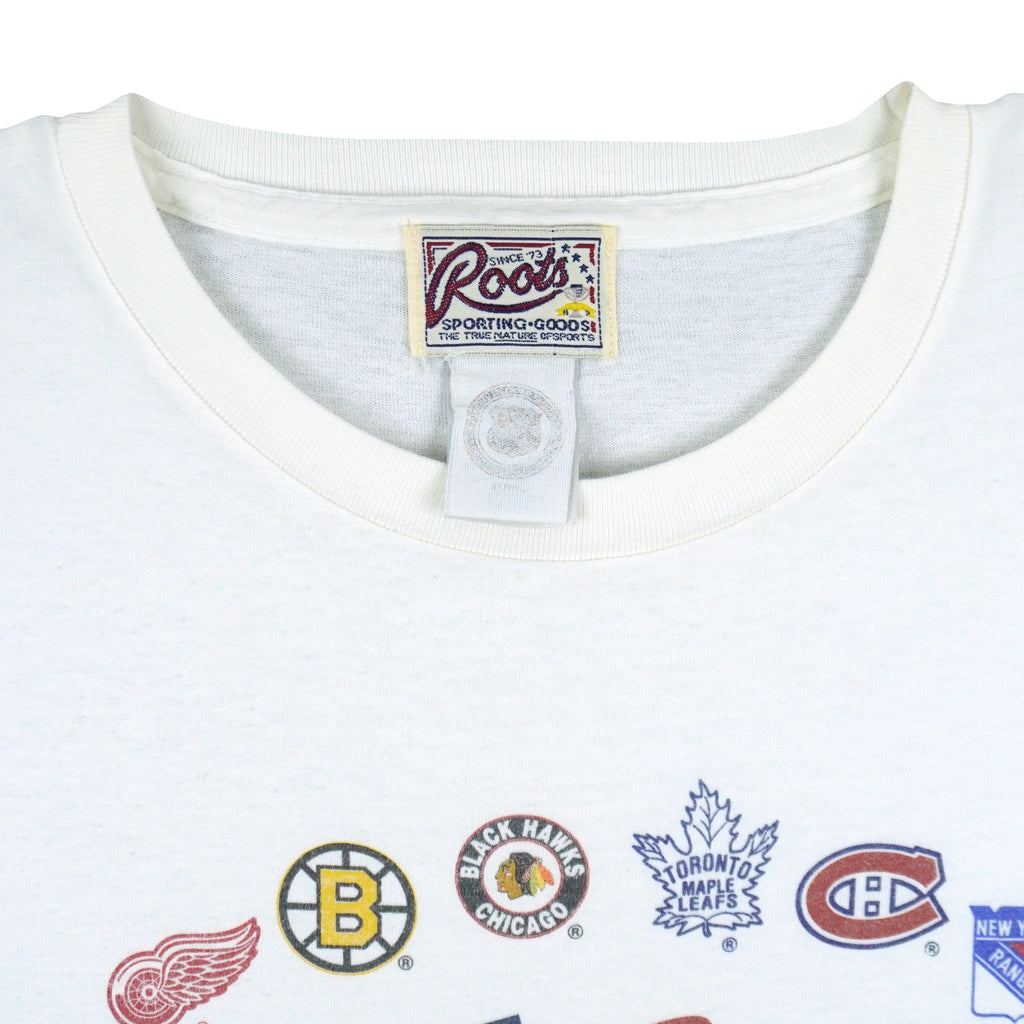 NHL (Roots) - 2Toronto NHL Team All-Star Game T-Shirt 1990s X-Large Vintage Retro Hockey