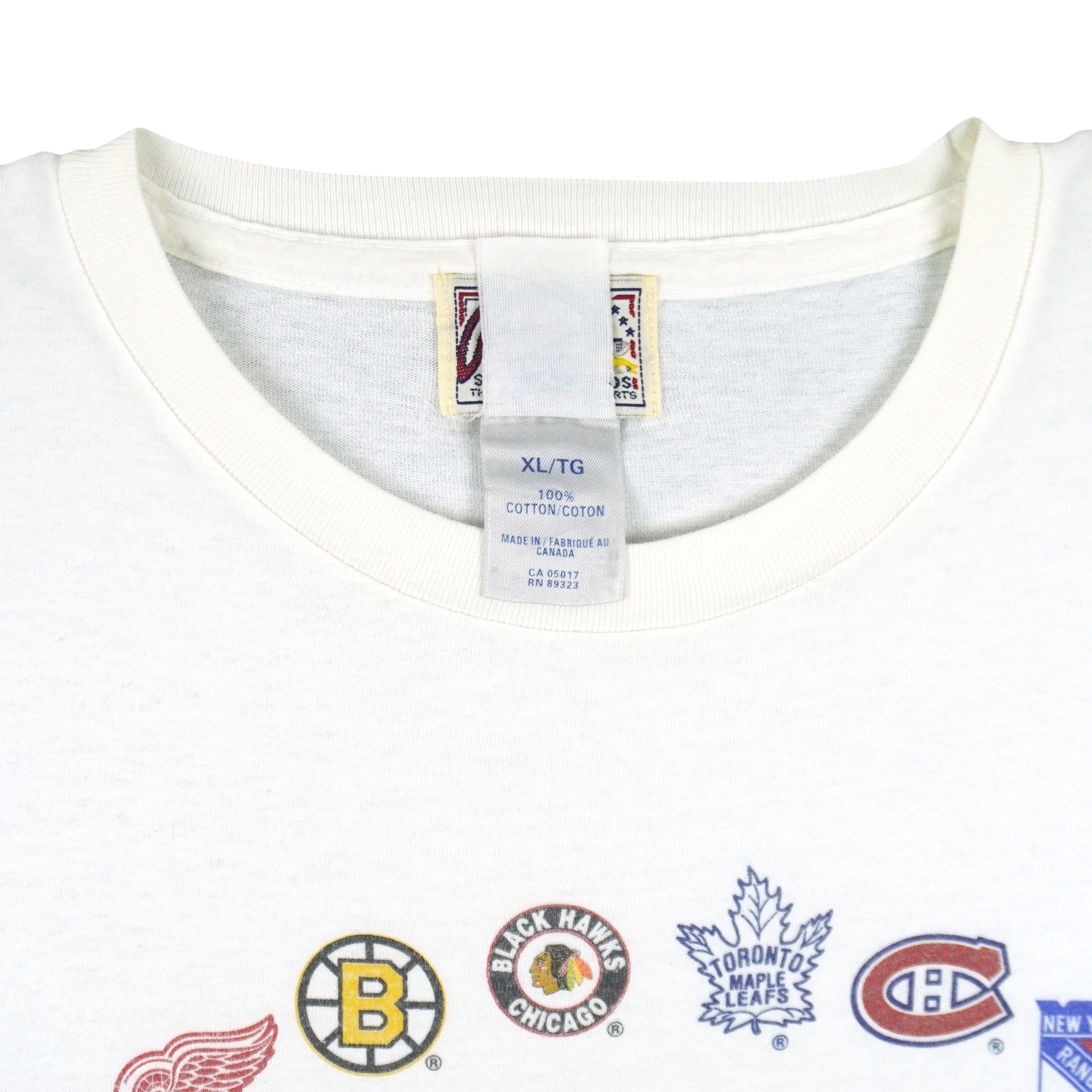 NHL (Roots) - 2Toronto NHL Team All-Star Game T-Shirt 1990s X-Large Vintage Retro Hockey