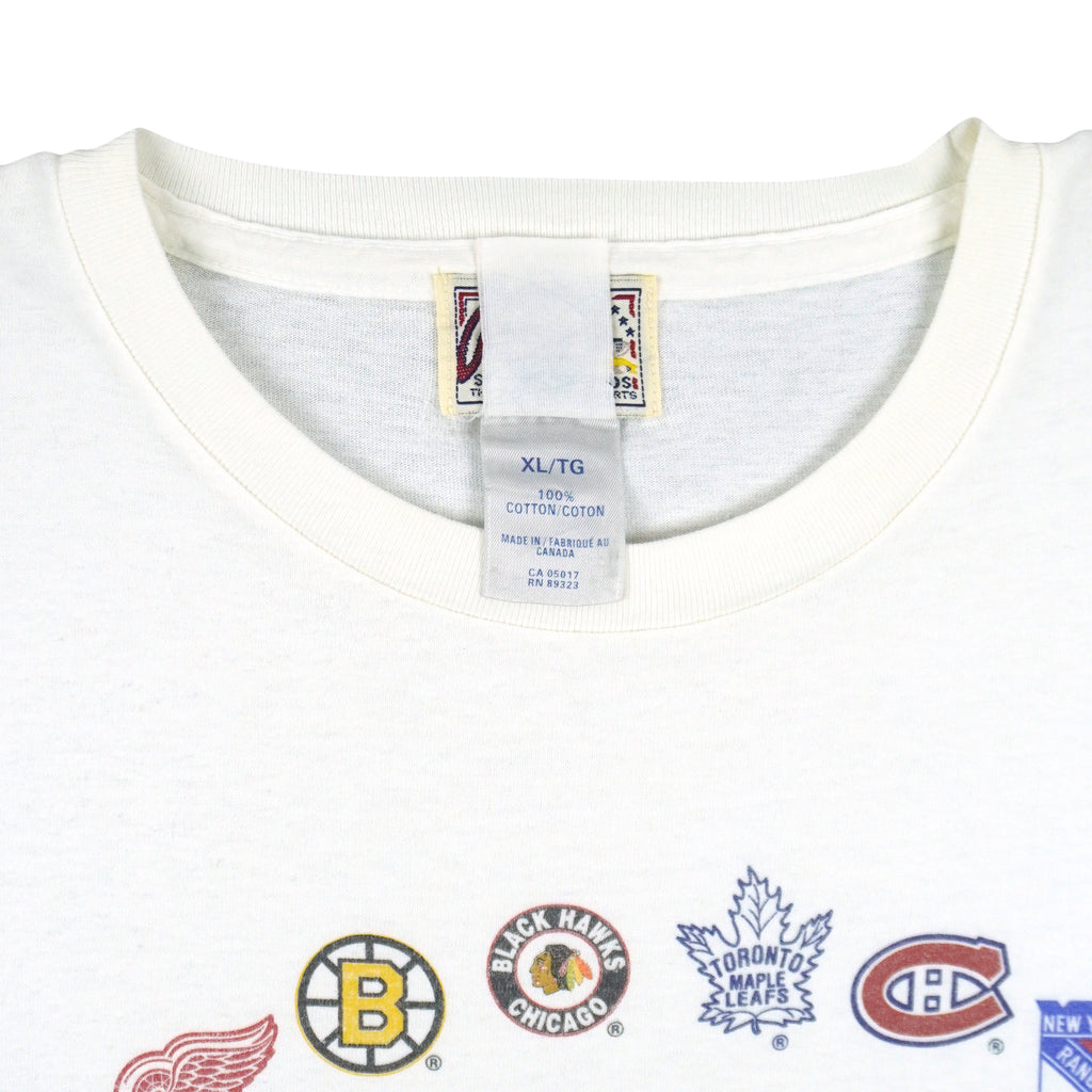 NHL (Roots) - 2Toronto NHL Team All-Star Game T-Shirt 1990s X-Large Vintage Retro Hockey
