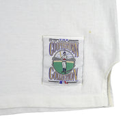 MLB (Salem) - The Babe George Herman Ruth Caricature T-Shirt 1989 Large Vintage Retro Baseball
