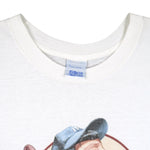 MLB (Salem) - The Babe George Herman Ruth Caricature T-Shirt 1989 Large Vintage Retro Baseball