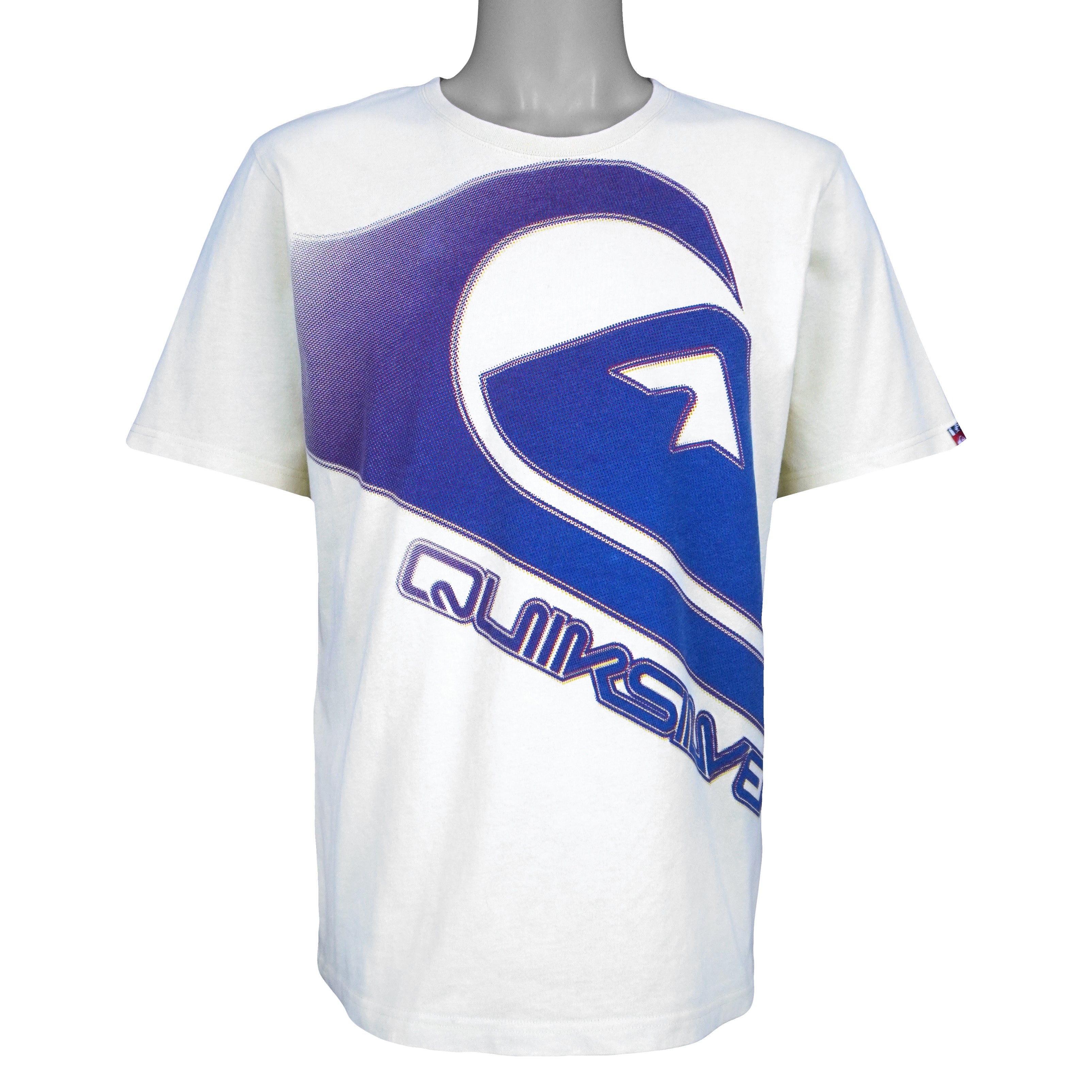 Vintage - Quicksilver Big Logo T-Shirt 1990s Medium Vintage Retro