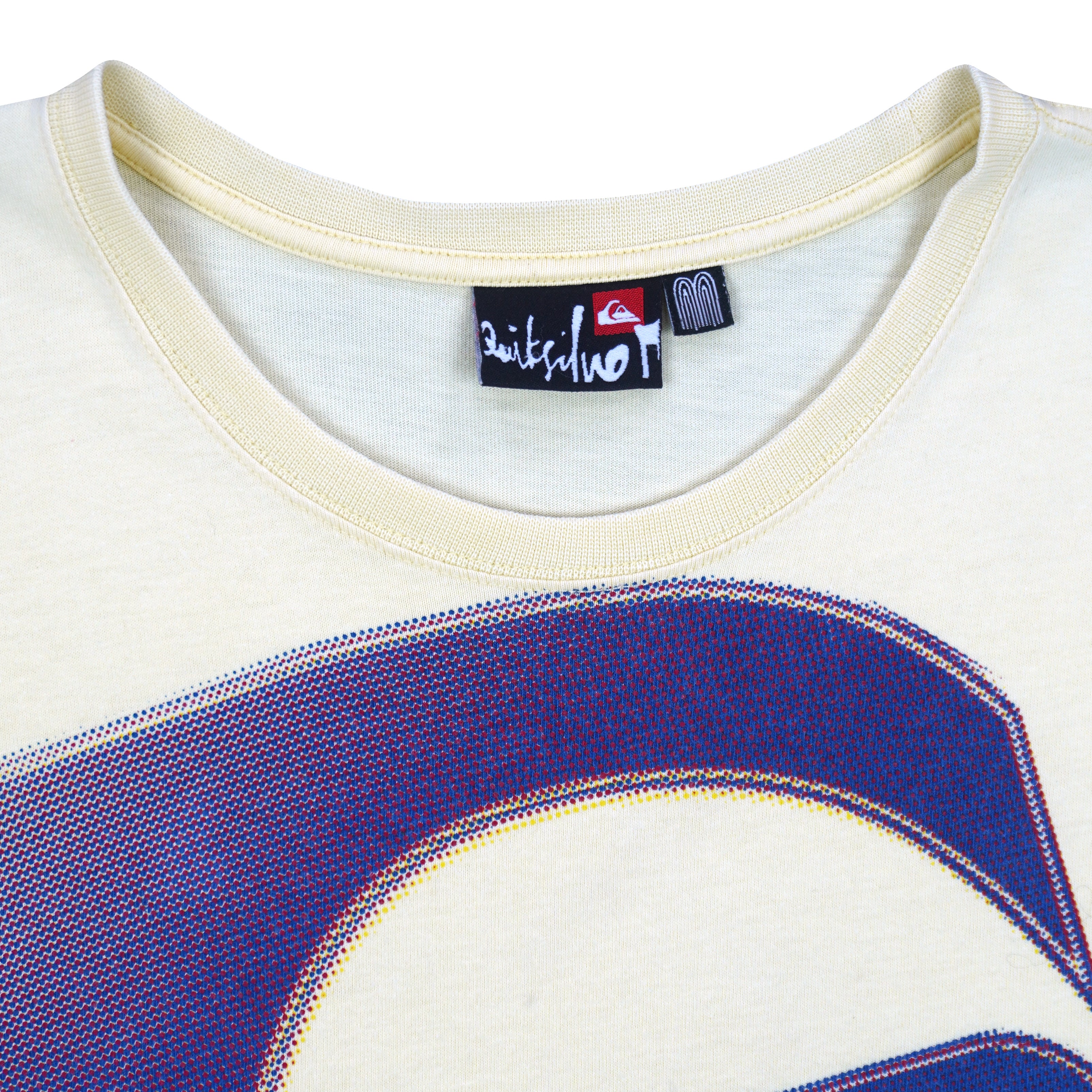 Vintage - Quicksilver Big Logo T-Shirt 1990s Medium Vintage Retro