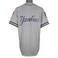 Vintage Starter (MLB) - New York Yankees Pinstripe Jersey 1990s X-Large in gray