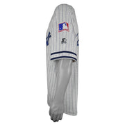 Vintage Starter (MLB) - New York Yankees Pinstripe Jersey 1990s X-Large in gray