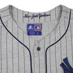 Vintage Starter (MLB) - New York Yankees Pinstripe Jersey 1990s X-Large in gray