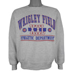 MLB - Chicago Cubs, Wrigley Field Crew Neck Sweatshirt 1992 Medium Vintage Retro Baseball