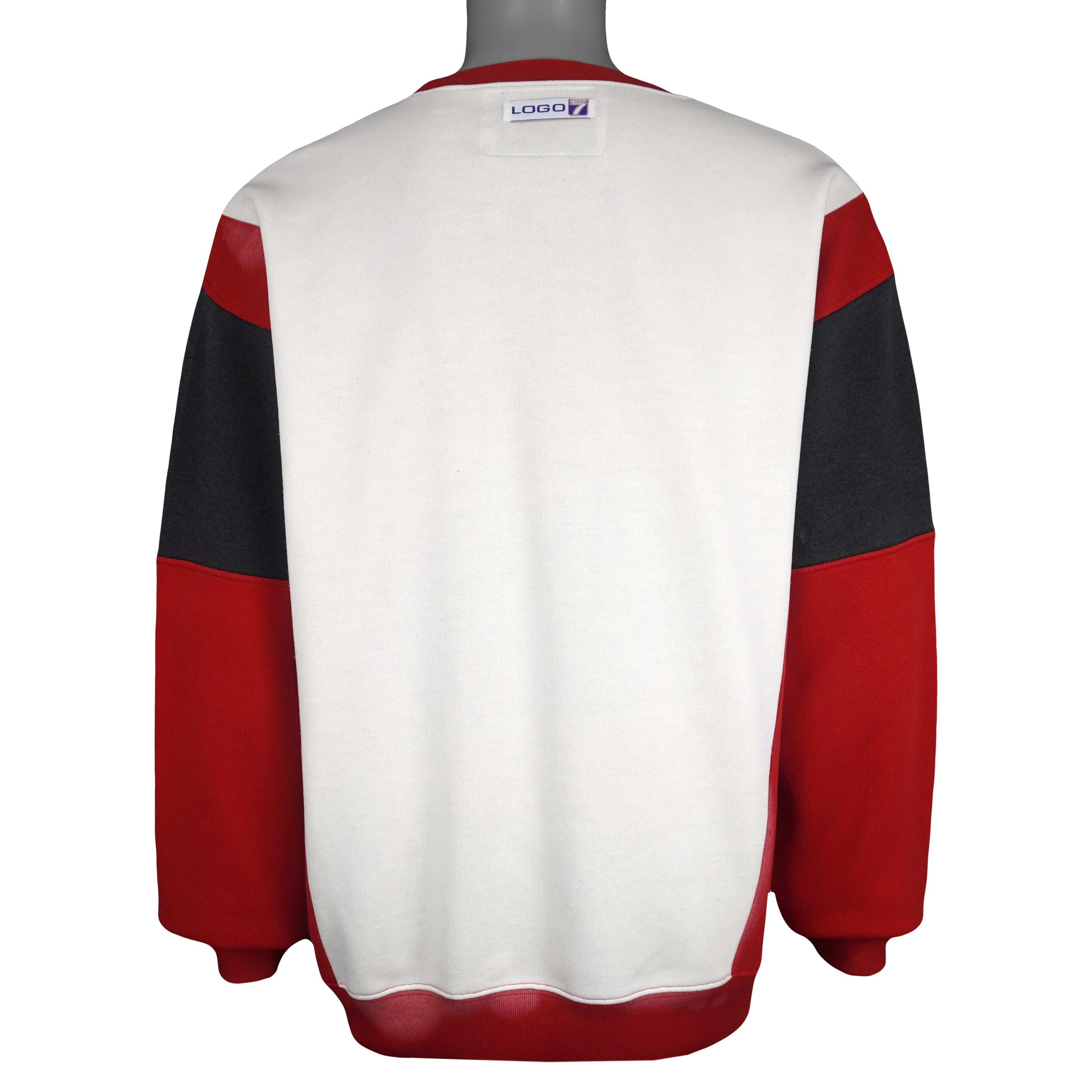 NHL (Logo 7) - Blackhawks All Star Game Crew Neck Sweatshirt 1991 Large Vintage Retro Hockey
