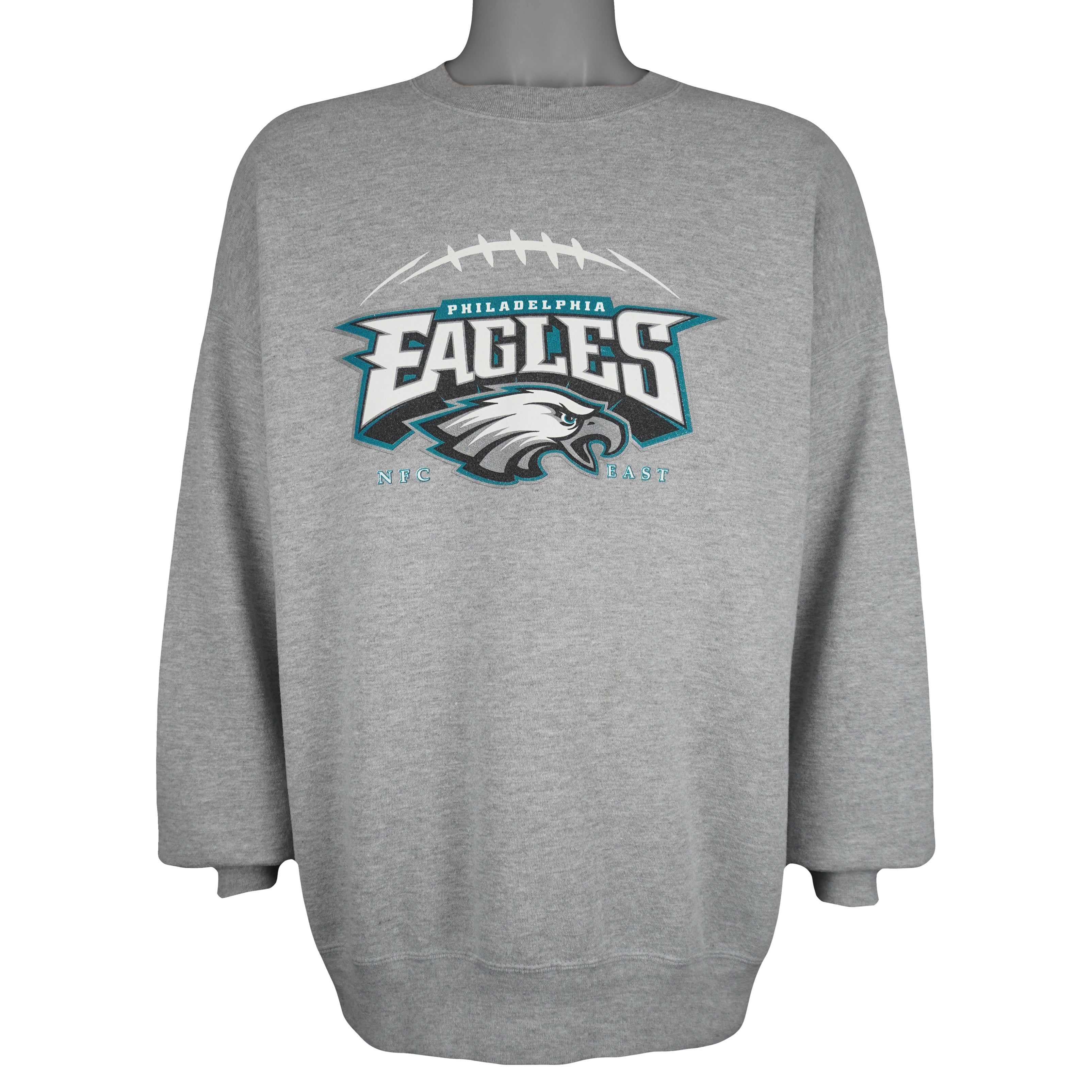 NFL - Philadelphia Eagles Crew Neck Sweatshirt 1990s XX-Large Vintage Retro Football
