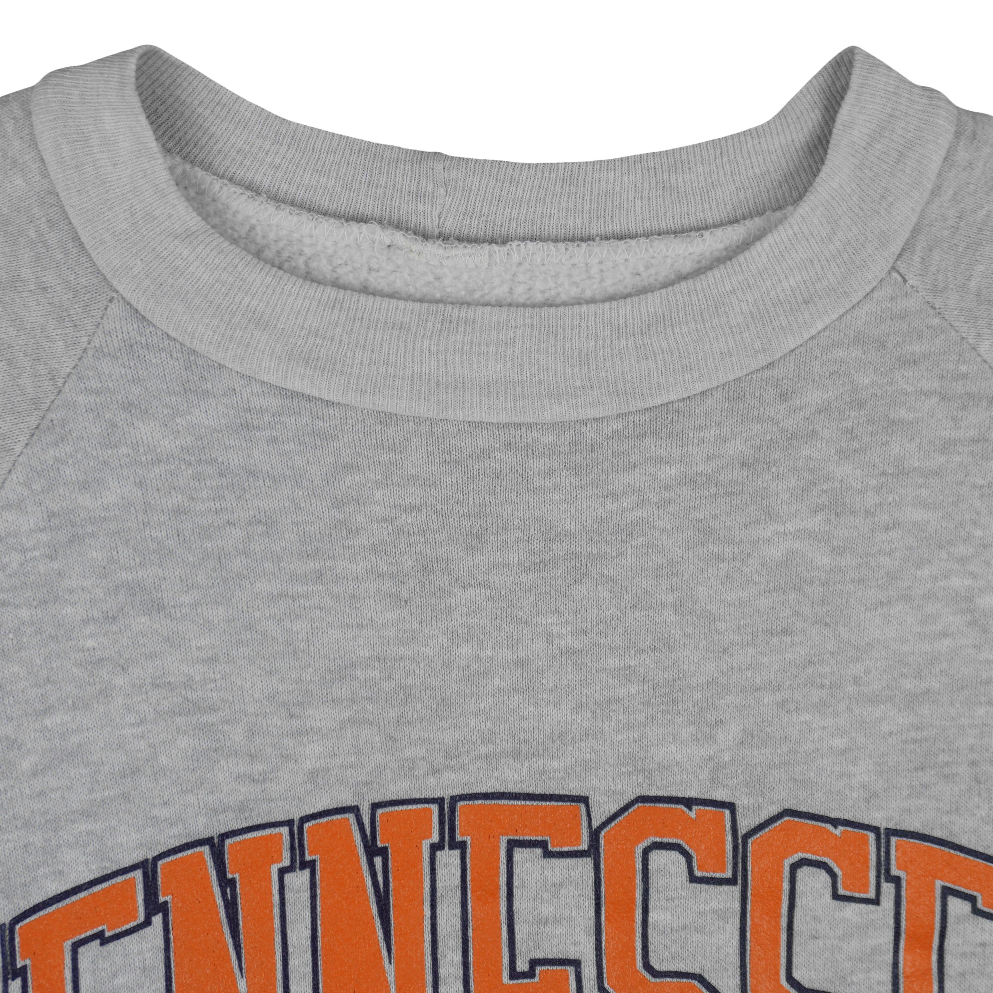 NCAA - Tennessee Volunteers Spell-Out Crew Neck Sweatshirt 1990s Medium Vintage Retro