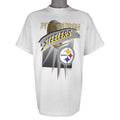 NFL (Spectator Sportswear) - Pittsburgh Steelers T-Shirt 1995 X-Large Vintage Retro Football