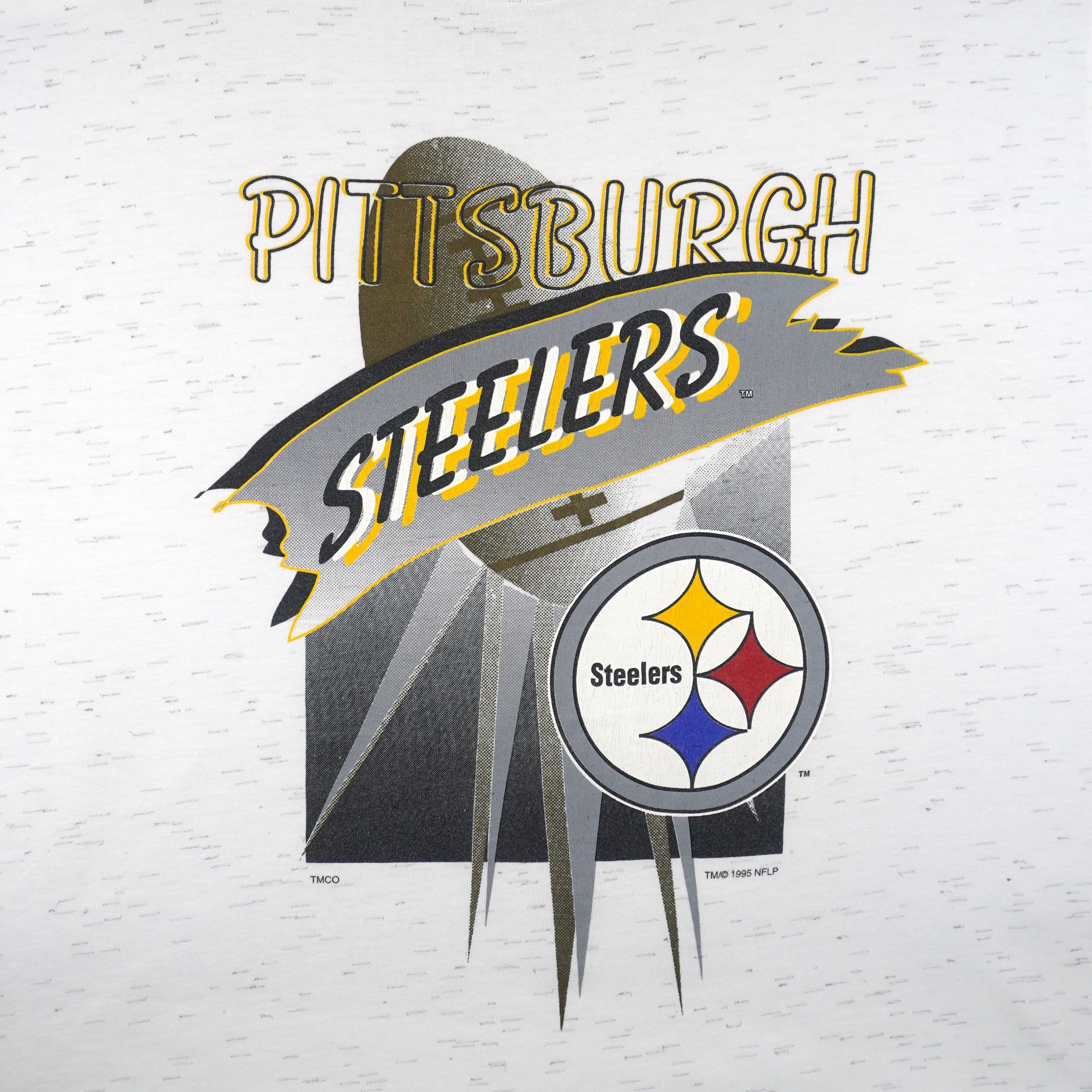NFL (Spectator Sportswear) - Pittsburgh Steelers T-Shirt 1995 X-Large Vintage Retro Football