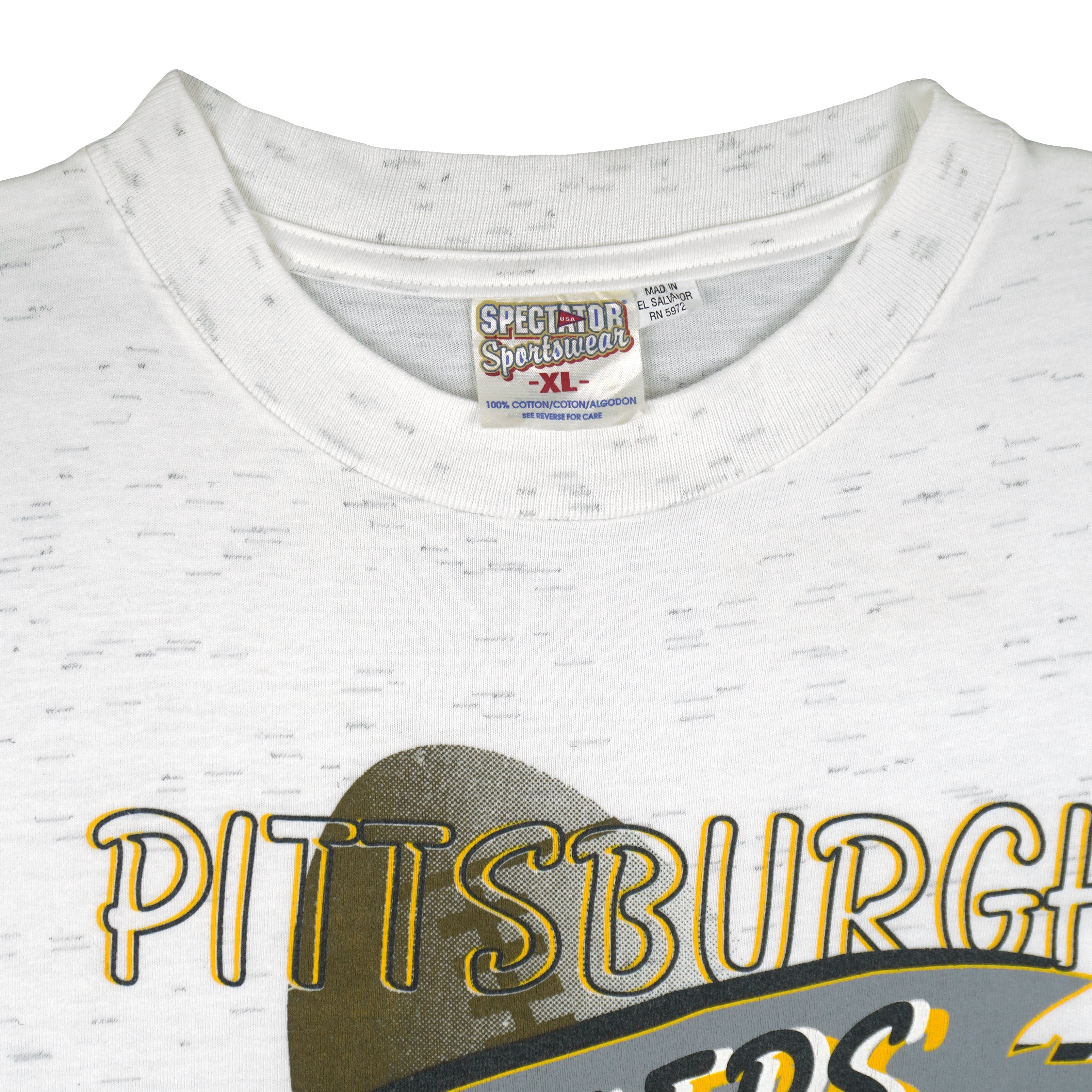 NFL (Spectator Sportswear) - Pittsburgh Steelers T-Shirt 1995 X-Large Vintage Retro Football