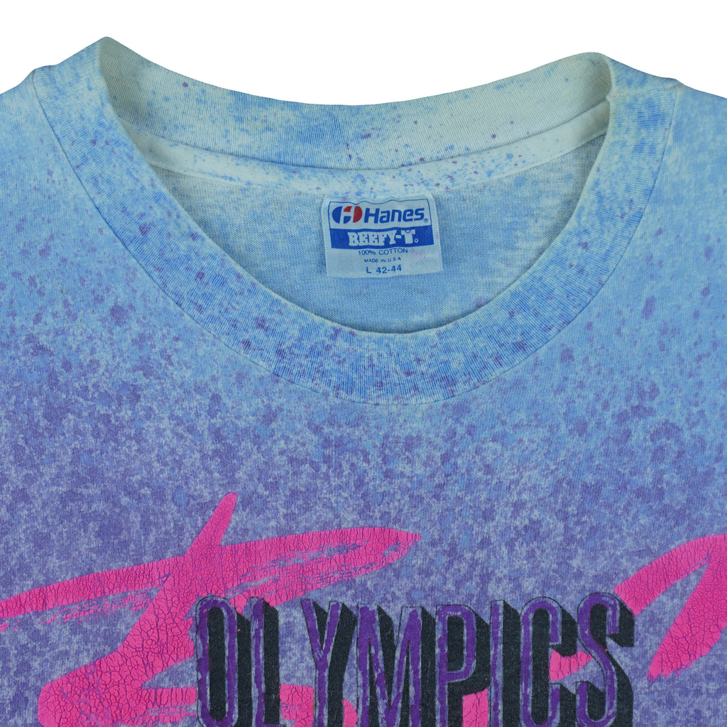 Vintage (Hanes) - Olympics Of The Mind Zuly World Tour T-Shirt 1990s Large Vintage Retro