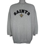 NFL - New Orleans Saints Embroidered Crew Neck Sweatshirt 1990s XX-Large Vintage Retro Football