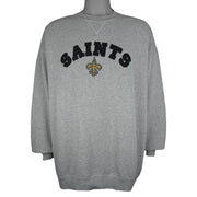NFL - New Orleans Saints Embroidered Crew Neck Sweatshirt 1990s XX-Large Vintage Retro Football